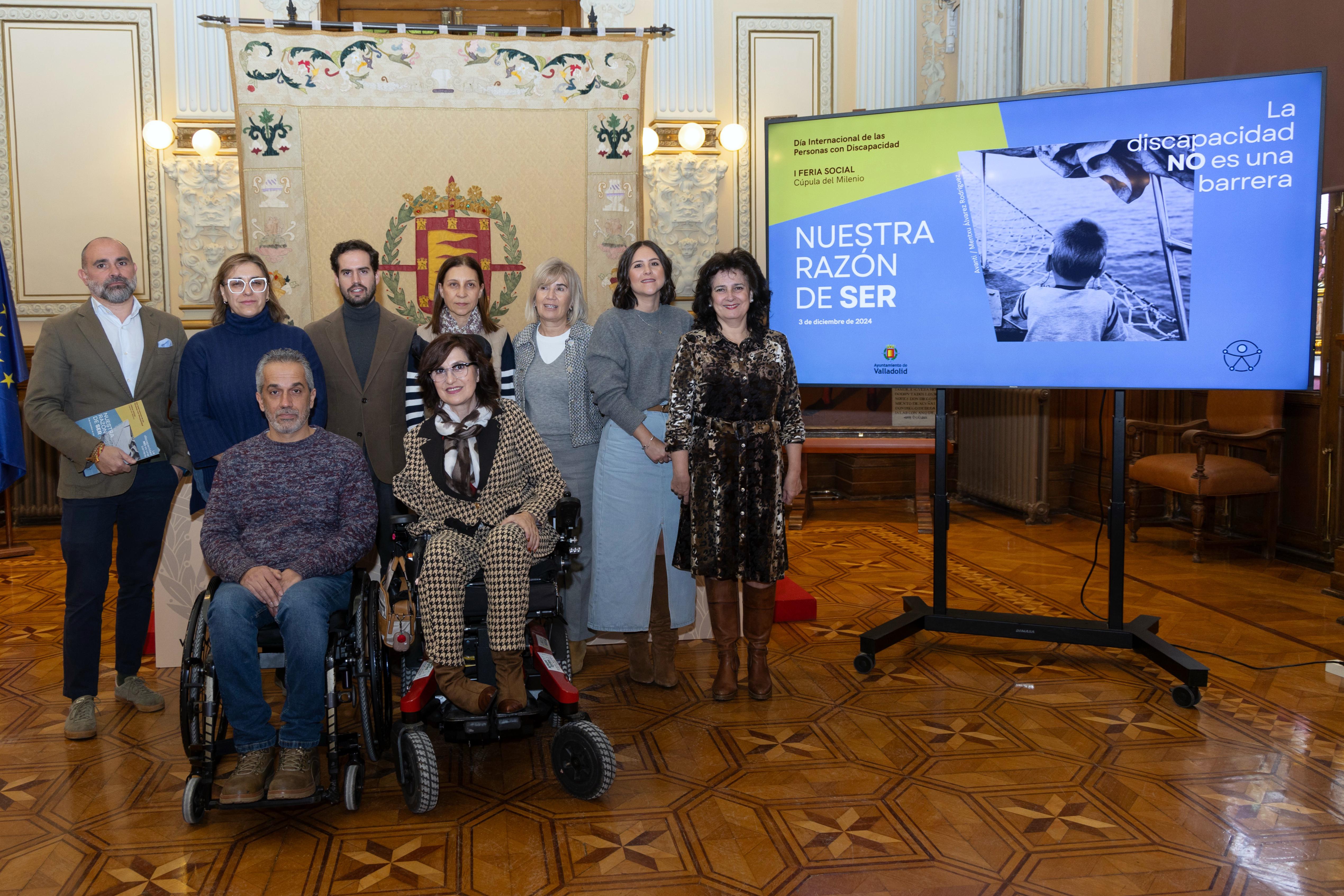 Nace la I Feria Social en Valladolid para conmemorar el Día Internacional de las Personas con Discapacidad